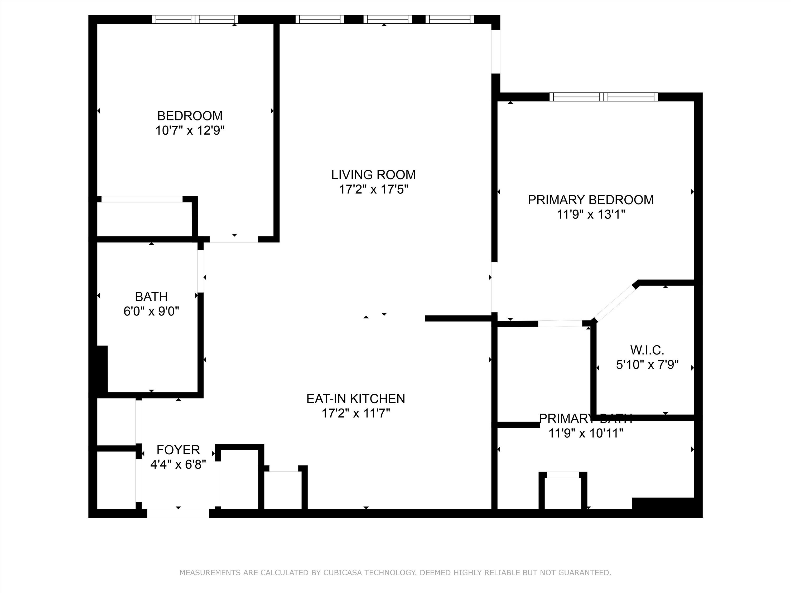 445 W Blount Ave, 405 Knoxville, TN 37920 - Floor Plan 1